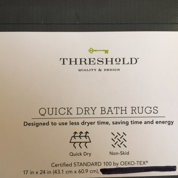 Threshold Bath Set Of Two Bath Rugs 7x24 Poshmark